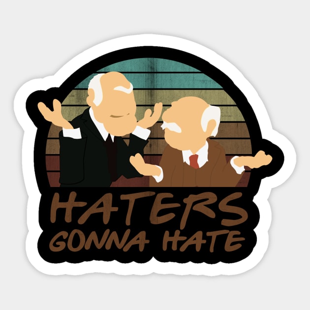 muppets hater Sticker by NaturalSupranatural Podcast